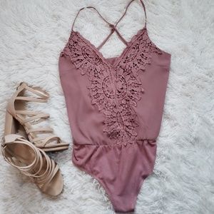 CUTE PINK BODYSUIT